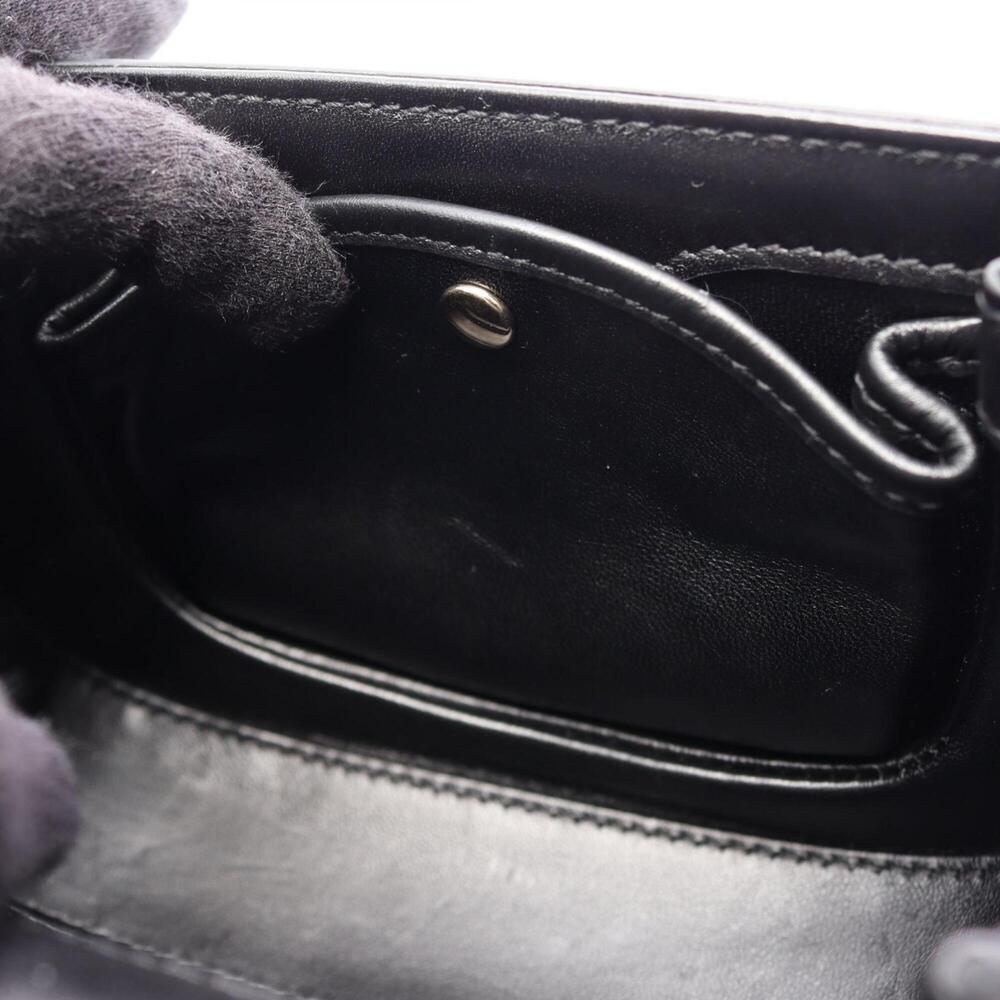Gucci 2-Way Handbag, Leather, Women's, Black, 827738 - Picture 6 of 9